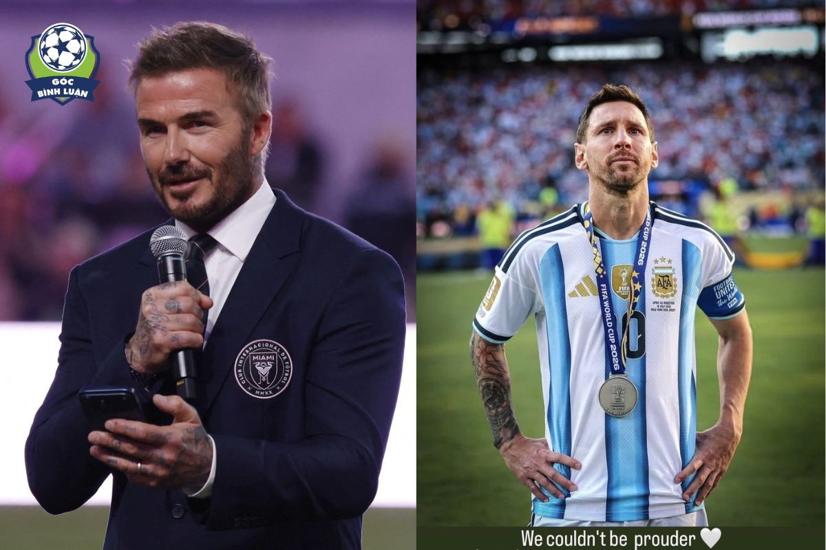 David Beckham lên tiếng về Messi, hé lộ bến đỗ tương lai sau thất bại tại World Cup 2026